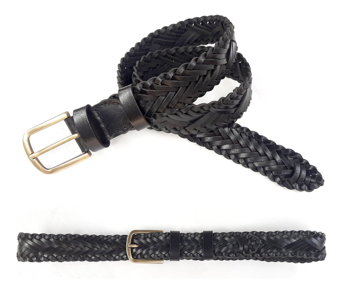 BT-13192 Woven Belt 35mm - Black